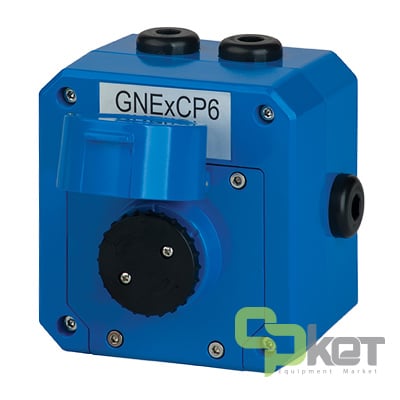 شستی اعلام حریق ضد انفجار E2S سری GNExCP6-PB مدل GNExCP6APBDDLAN1A1BN24-pic