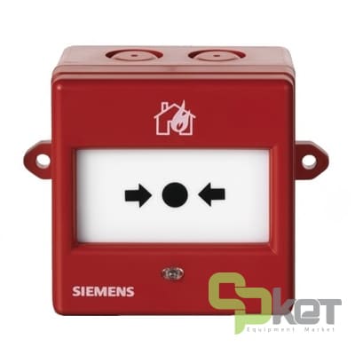 شستی اعلام حریق آدرس پذیر زیمنس FDM226-RG مدل Sinteso Cerberus PRO