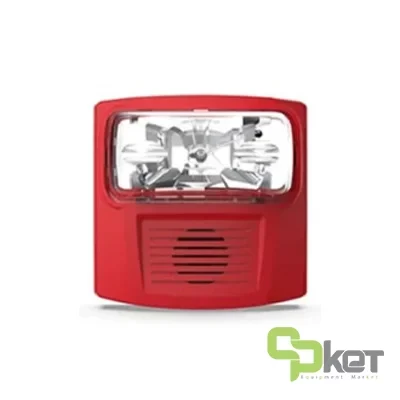 فلاشر اعلام حریق دیواری قرمز ولوسیتی مدل VL-W-S-R