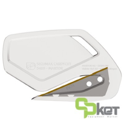 کاتر ایمن تیغه مخفی مارتور سری SECUMAX CARDYCUT مدل 546912.12