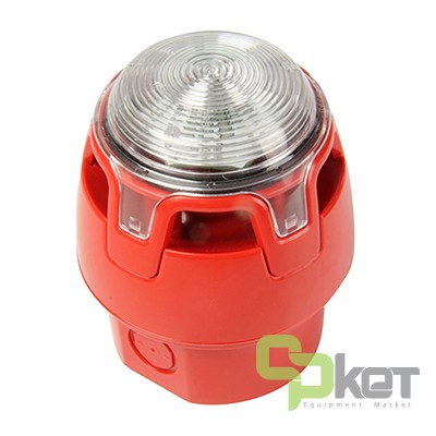 آژیر و فلاشر اعلام حریق متعارفی نوتیفایر سری AV Products مدل CWSS-RW-W5