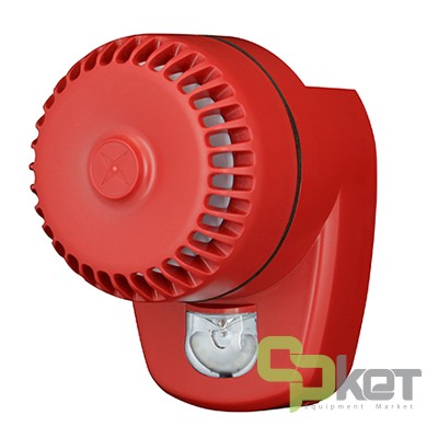 آژیر و فلاشر اعلام حریق متعارفی فولئون ROLPX/R1/LX-W/WF مدل RoLP Maxi LX Wall